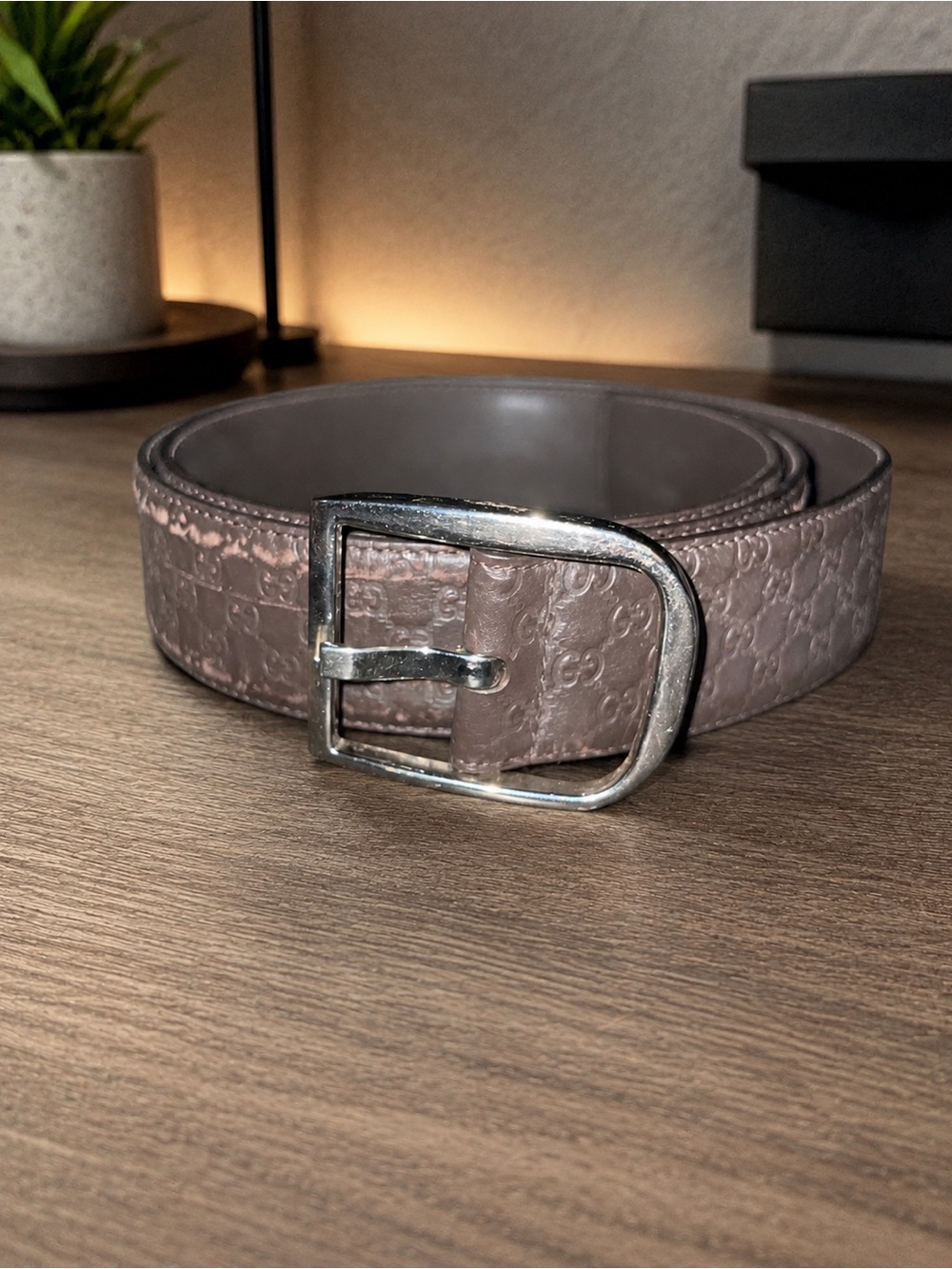 Vintage Gucci brown belt
